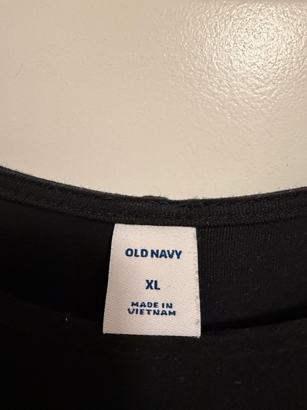 Old Navy Black and Black/White Striped Tee Dresses - Picture 5 of 6